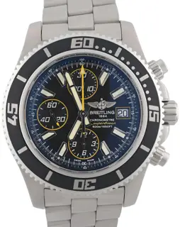 Breitling Breitling Superocean A13341 44mm Stainless steel Black
