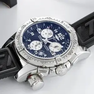 Breitling Breitling Emergency A73322 45mm Stainless steel Blue