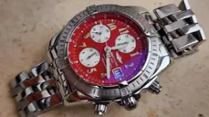 Breitling Breitling Chronomat A13356 44mm Stainless steel Red