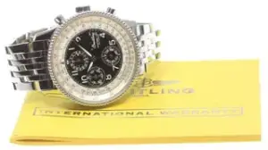 Breitling Breitling Montbrillant A19350 42mm Stainless steel Black