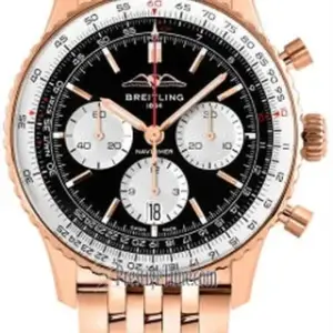 Breitling Breitling Navitimer RB0138211B1R1 43mm Rose gold Black