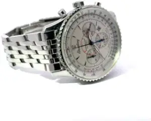 Breitling Breitling Montbrillant A41330 38mm Stainless steel Silver and Cream