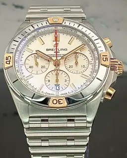 Breitling Breitling Chronomat IB0134 42mm Rose gold and Stainless steel Silver