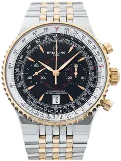 Breitling Breitling Montbrillant C23340 47mm Rose gold and Stainless steel Black