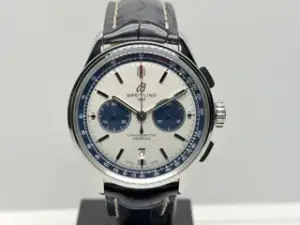 Breitling Breitling Premier AB01186A1/G1P1 42mm Stainless steel Blue and Silver