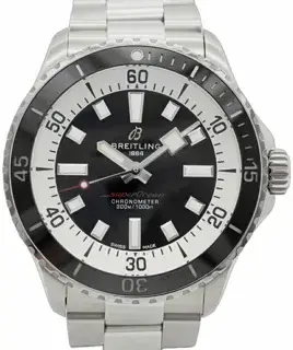 Breitling Breitling Superocean A17375 42mm Stainless steel Black