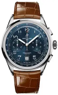Breitling Breitling Premier AB0145171C1P1 42mm Stainless steel Blue