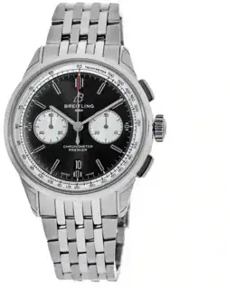 Breitling Breitling Premier AB0118371B1A1 42mm Stainless steel Black