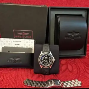 Breitling Breitling Superocean A17364 42mm Stainless steel Black