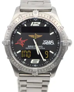 Breitling Breitling Aerospace E65362 39mm Titanium Black