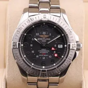 Breitling Breitling Colt GMT A32350 40mm Stainless steel Gray