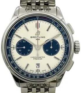Breitling Breitling Premier AB0118221G1A1(AB0118) 42mm Stainless steel Silver