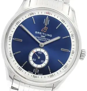 Breitling Breitling Premier A37340 40mm Stainless steel Dark Blue
