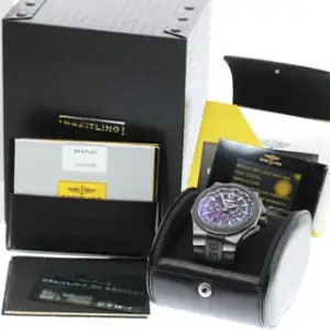 Breitling Breitling Bentley VB0432 49mm Titanium Black