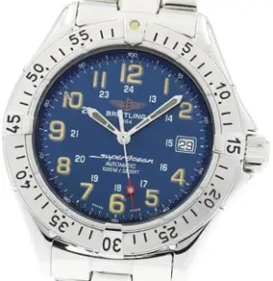 Breitling Breitling Superocean A17040 41mm Stainless steel Blue