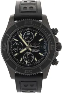 Breitling Breitling Superocean M13341 44mm Stainless steel Black