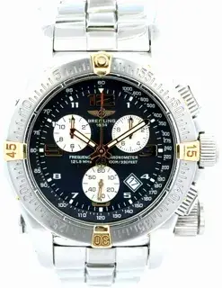 Breitling Breitling Emergency 44mm Stainless steel Black