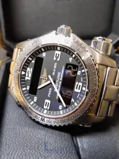Breitling Breitling Emergency E76321 42mm Titanium Black