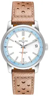 Breitling Breitling Top Time AB3113281A1X1 38mm Stainless steel Silver