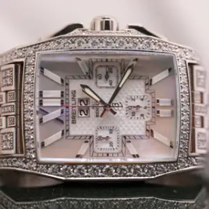 Breitling Breitling Bentley J28362 38.5mm White gold Pink