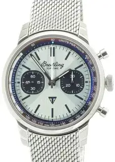 Breitling Breitling Top Time AB01764A1C1A1 41mm Stainless steel Blue
