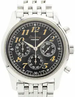 Breitling Breitling Navitimer A40035 36.7mm Stainless steel Black