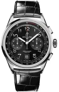 Breitling Breitling Premier AB0145221B1P1 42mm Stainless steel Black