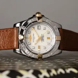 Breitling Breitling Galactic B71356 32mm Yellow gold and Stainless steel