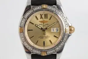 Breitling Breitling Galactic B49350 Stainless steel and 18k gold Champagne