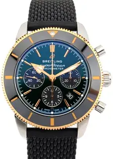Breitling Breitling Superocean Heritage UB0162 44mm Yellow gold Green and Red