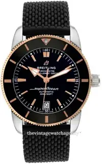 Breitling Breitling Superocean Heritage UB2010121B1S1 42mm Rose gold and Stainless steel Black