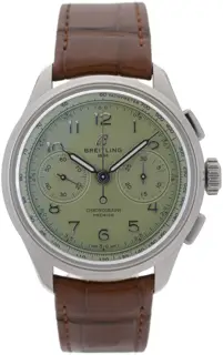 Breitling Breitling Premier AB0930 40mm Stainless steel pistachio