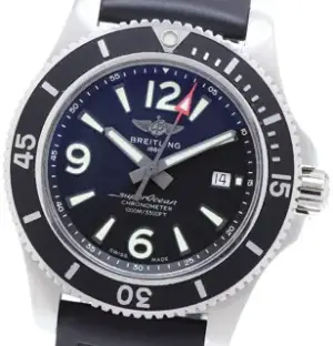 Breitling Breitling Superocean A17367 44mm Stainless steel Black