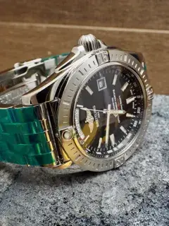 Breitling Breitling Galactic A453201 44mm Stainless steel Black