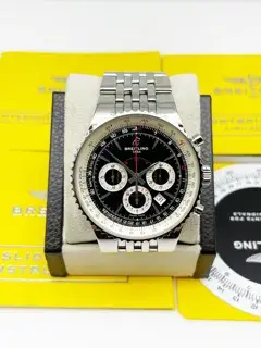 Breitling Breitling Montbrillant A23351 47mm Stainless steel Black