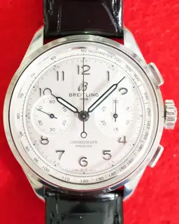 Breitling Breitling Premier AB0930371G1P1 40mm Stainless steel Silver