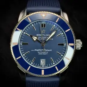 Breitling Breitling Superocean Heritage UB2010161C1S1 42mm Rose gold and Stainless steel Blue