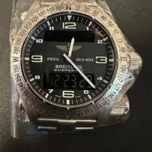 Breitling Breitling Emergency E56121 43mm Titanium Black