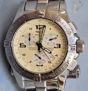 Breitling Breitling Emergency A73321 45mm Titanium Cream