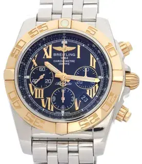 Breitling Breitling Chronomat CB0110 44mm Rose gold and Stainless steel Black