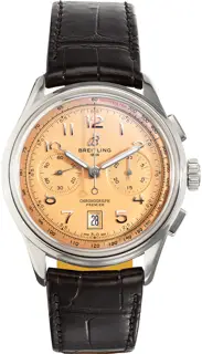 Breitling Breitling Premier AB0145 42mm Stainless steel Orange