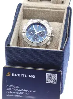 Breitling Breitling Avenger AB0147101C1A1 44mm Stainless steel Blue