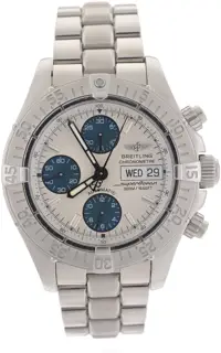 Breitling Breitling Superocean A13340 42mm Stainless steel Blue and White
