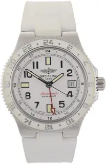 Breitling Breitling Superocean A32380 41mm Stainless steel White