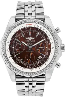 Breitling Breitling Bentley A25362 49mm Stainless steel Brown