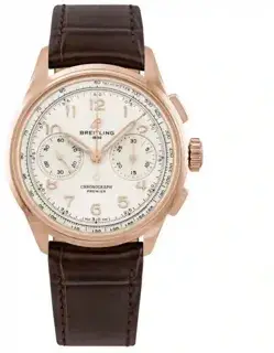 Breitling Breitling Premier RB0930371G1P1 40mm Rose gold Silver