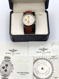 Breitling Breitling Navitimer 81610 41mm Stainless steel Cream
