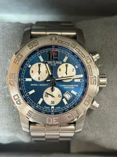 Breitling Breitling Colt A73387 42mm Stainless steel Blue and Silver