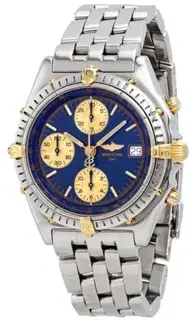 Breitling Breitling Chronomat CPO-B13050 39mm Yellow gold and Stainless steel Blue