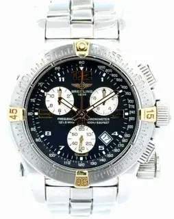 Breitling Breitling Emergency B73321 44mm Stainless steel Black